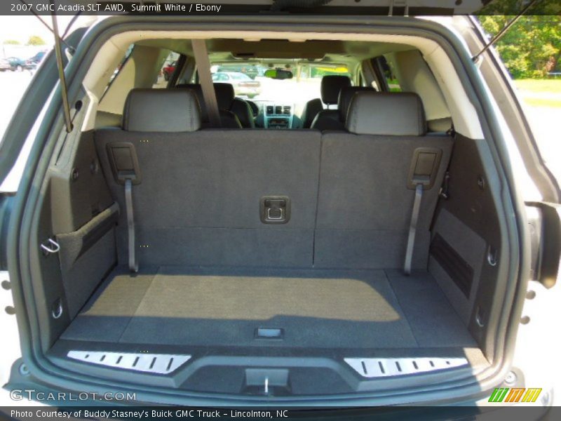 Summit White / Ebony 2007 GMC Acadia SLT AWD