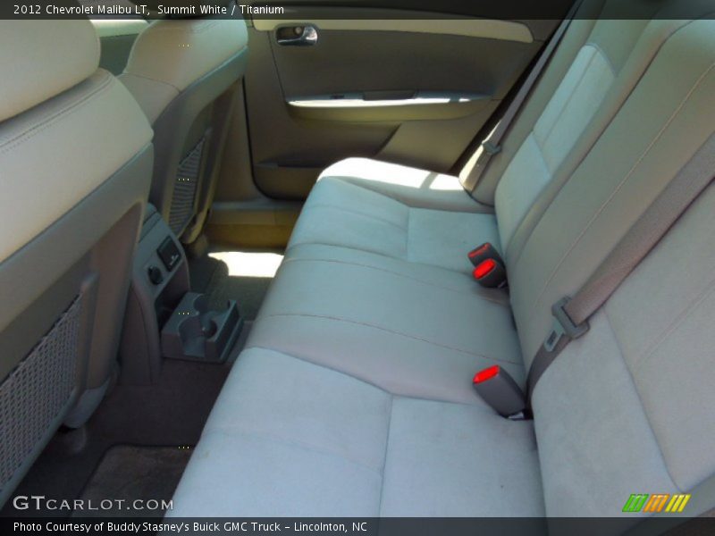 Summit White / Titanium 2012 Chevrolet Malibu LT
