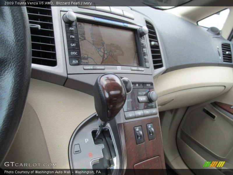 Blizzard Pearl / Ivory 2009 Toyota Venza V6 AWD