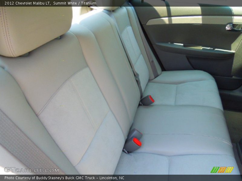Summit White / Titanium 2012 Chevrolet Malibu LT