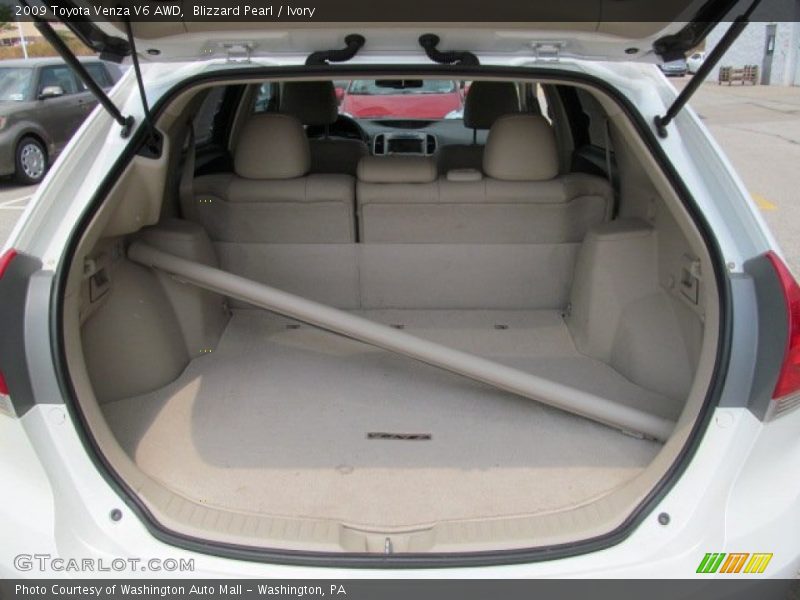 Blizzard Pearl / Ivory 2009 Toyota Venza V6 AWD