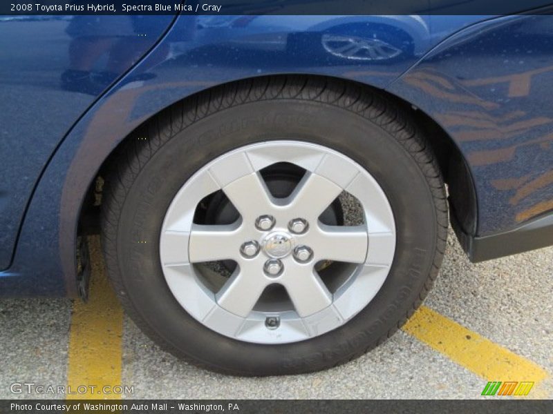 Spectra Blue Mica / Gray 2008 Toyota Prius Hybrid