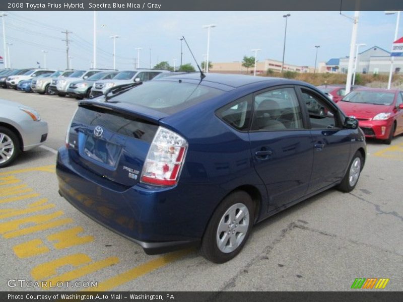 Spectra Blue Mica / Gray 2008 Toyota Prius Hybrid