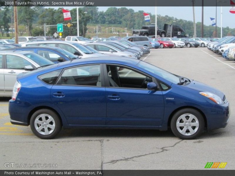Spectra Blue Mica / Gray 2008 Toyota Prius Hybrid
