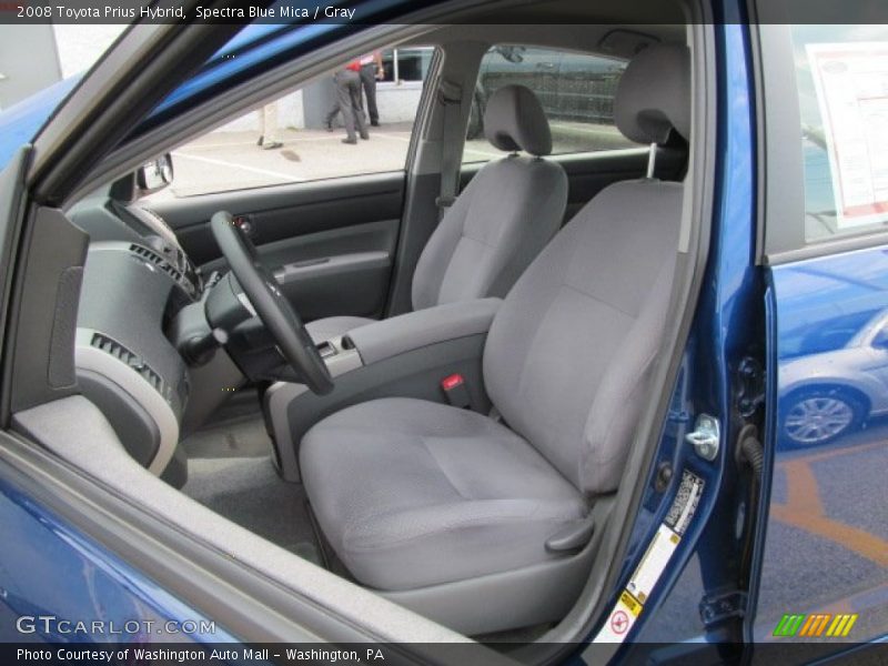 Spectra Blue Mica / Gray 2008 Toyota Prius Hybrid
