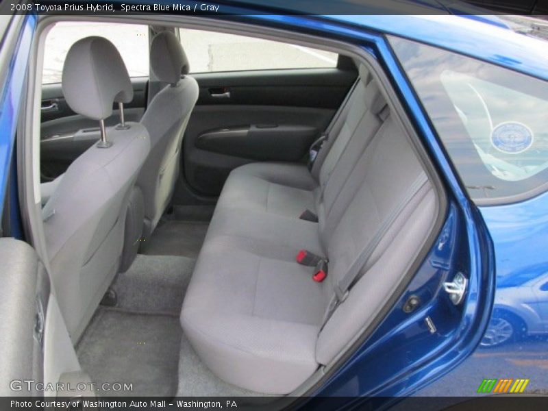 Spectra Blue Mica / Gray 2008 Toyota Prius Hybrid