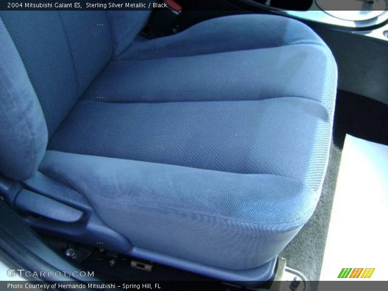 Sterling Silver Metallic / Black 2004 Mitsubishi Galant ES