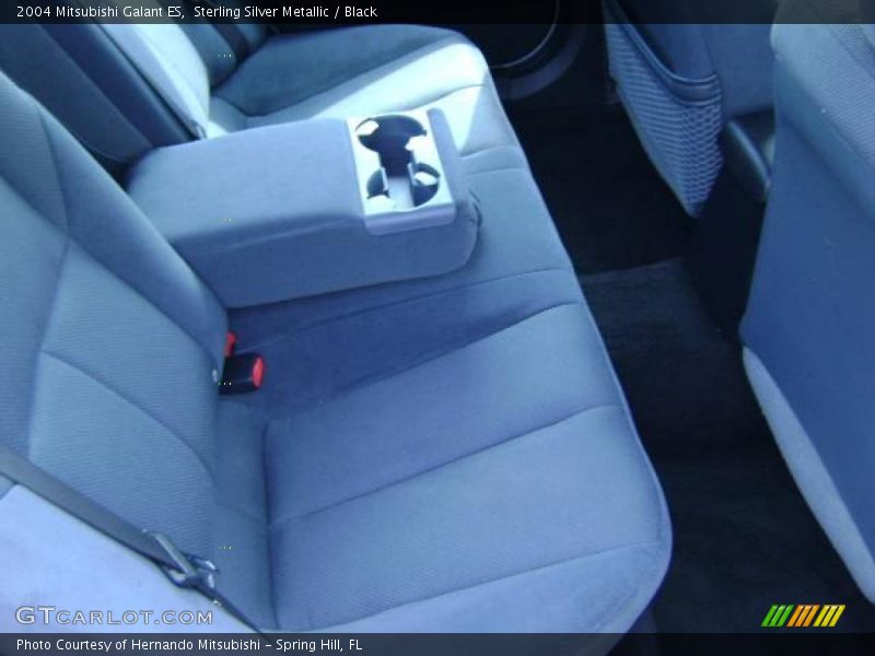 Sterling Silver Metallic / Black 2004 Mitsubishi Galant ES