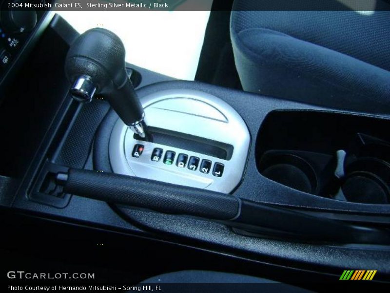 Sterling Silver Metallic / Black 2004 Mitsubishi Galant ES