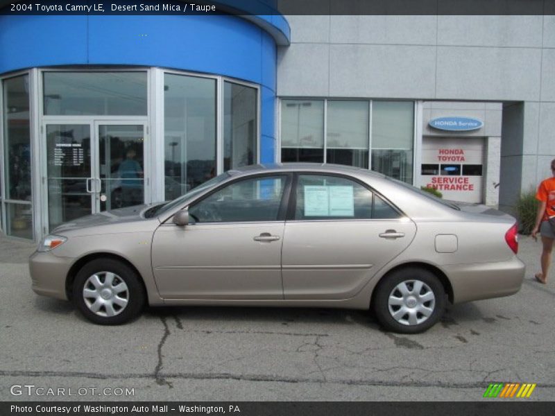 Desert Sand Mica / Taupe 2004 Toyota Camry LE