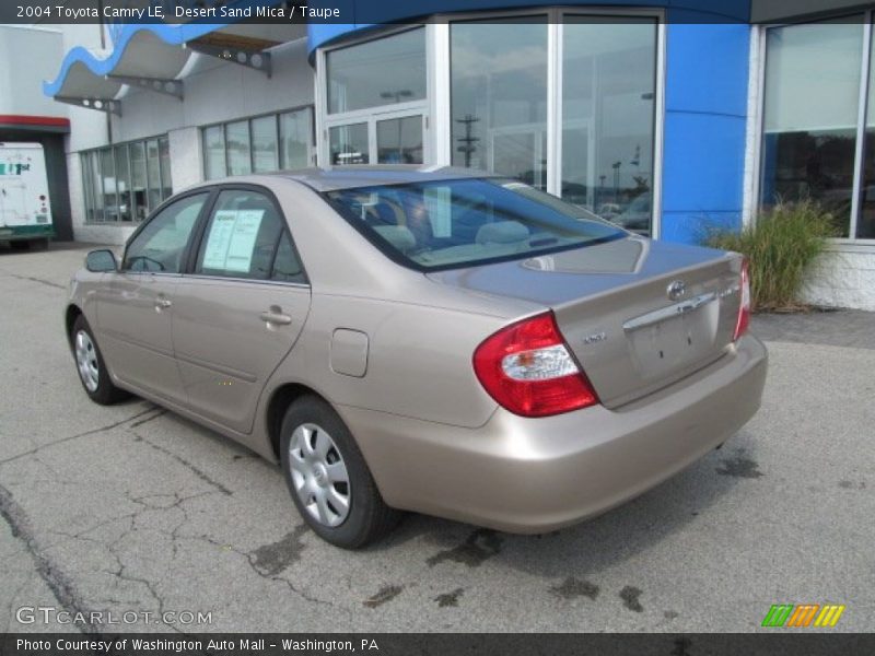 Desert Sand Mica / Taupe 2004 Toyota Camry LE