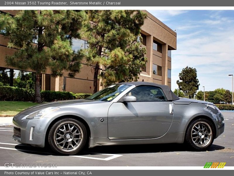 Silverstone Metallic / Charcoal 2004 Nissan 350Z Touring Roadster