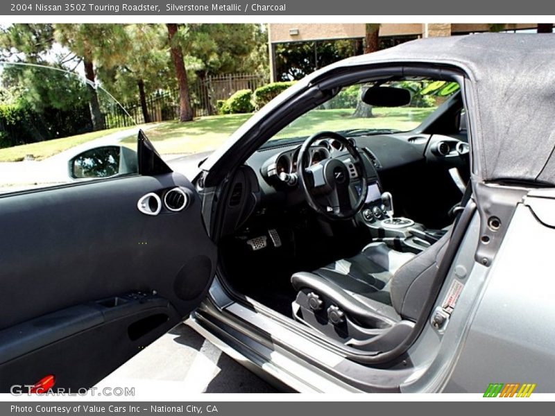Silverstone Metallic / Charcoal 2004 Nissan 350Z Touring Roadster