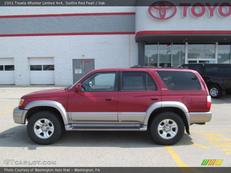  2001 4Runner Limited 4x4 Sunfire Red Pearl