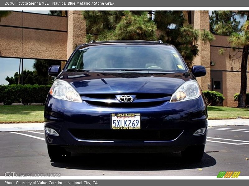 Nautical Blue Metallic / Stone Gray 2006 Toyota Sienna XLE