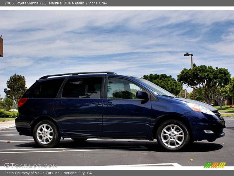Nautical Blue Metallic / Stone Gray 2006 Toyota Sienna XLE