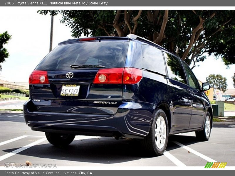 Nautical Blue Metallic / Stone Gray 2006 Toyota Sienna XLE