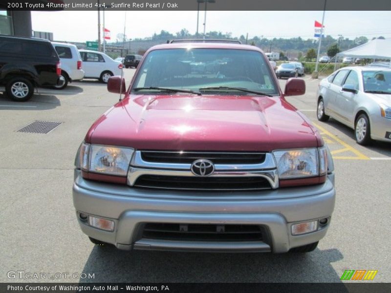 Sunfire Red Pearl / Oak 2001 Toyota 4Runner Limited 4x4