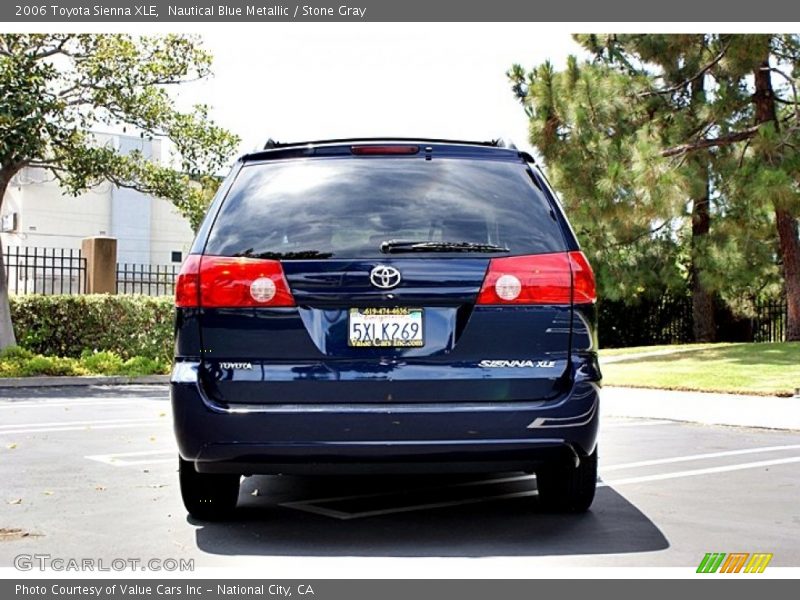 Nautical Blue Metallic / Stone Gray 2006 Toyota Sienna XLE