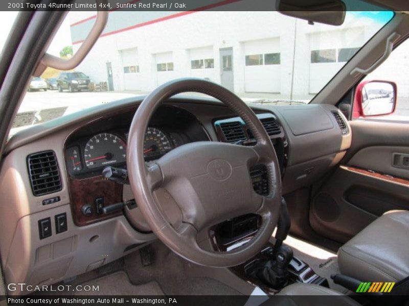 Sunfire Red Pearl / Oak 2001 Toyota 4Runner Limited 4x4