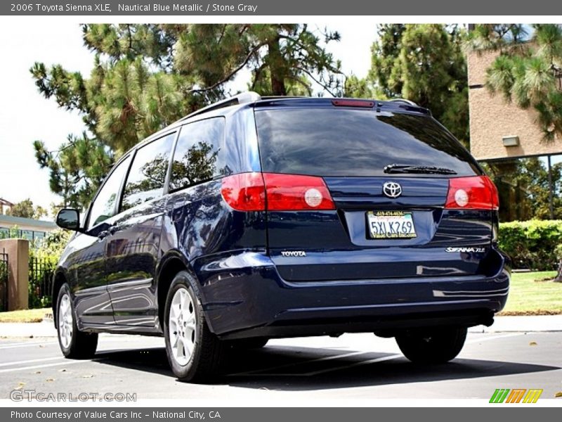 Nautical Blue Metallic / Stone Gray 2006 Toyota Sienna XLE