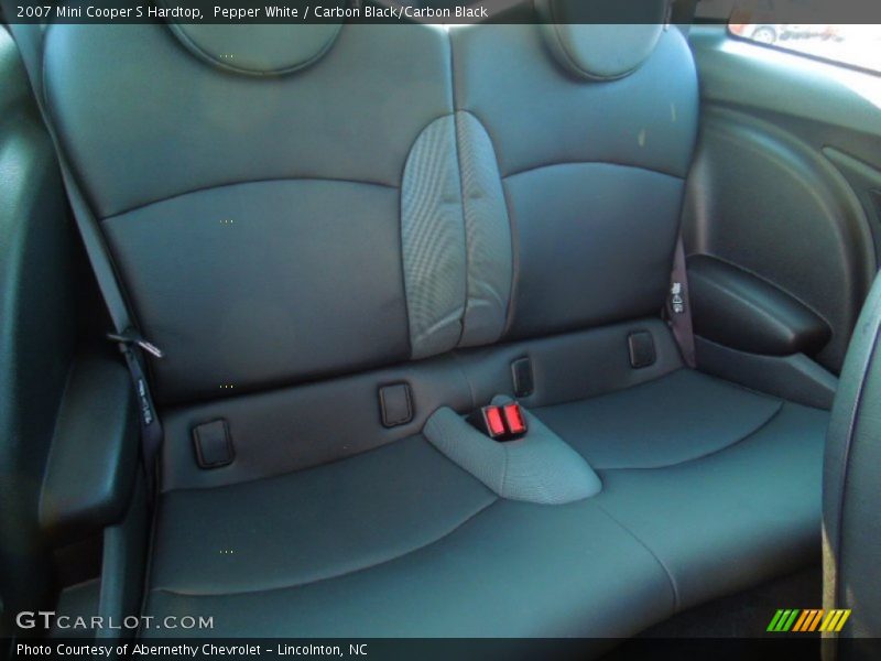 Pepper White / Carbon Black/Carbon Black 2007 Mini Cooper S Hardtop