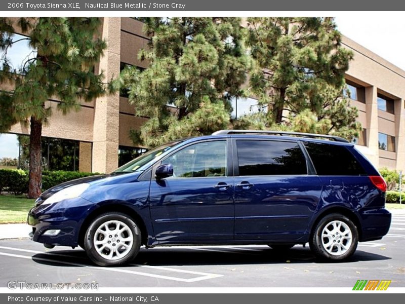 Nautical Blue Metallic / Stone Gray 2006 Toyota Sienna XLE
