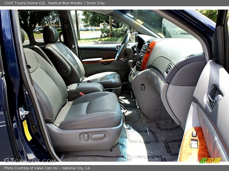 Nautical Blue Metallic / Stone Gray 2006 Toyota Sienna XLE