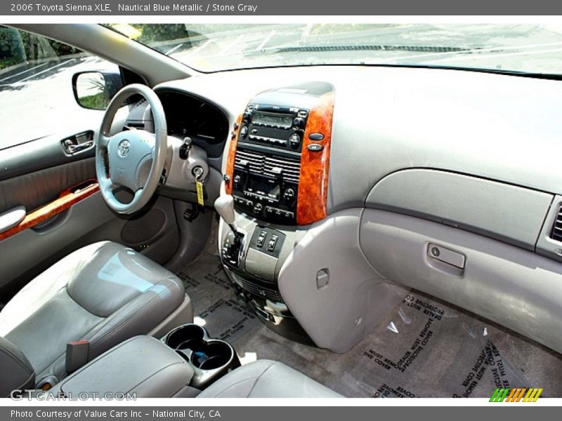 Nautical Blue Metallic / Stone Gray 2006 Toyota Sienna XLE