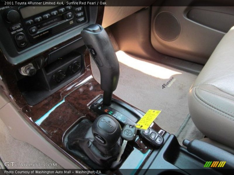 2001 4Runner Limited 4x4 4 Speed Automatic Shifter