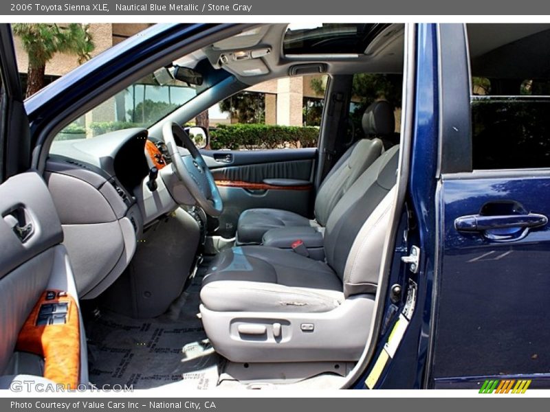 Nautical Blue Metallic / Stone Gray 2006 Toyota Sienna XLE