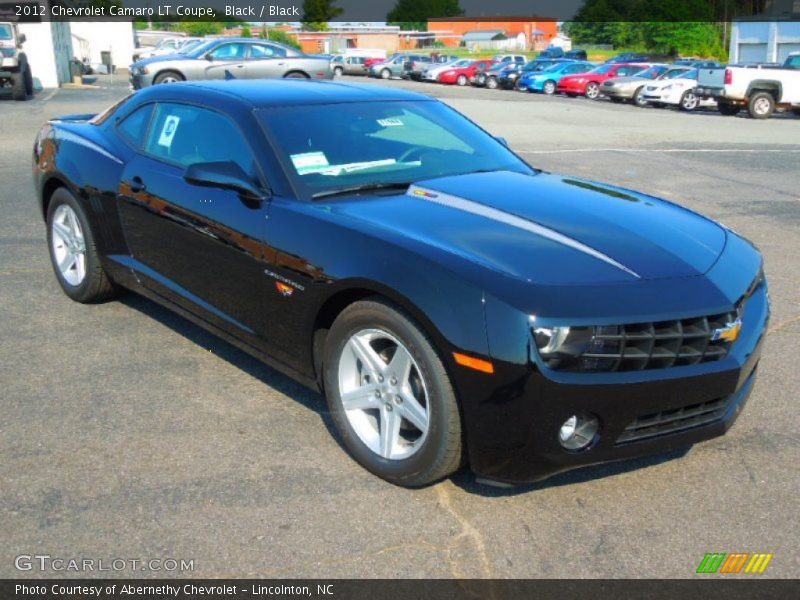 Black / Black 2012 Chevrolet Camaro LT Coupe
