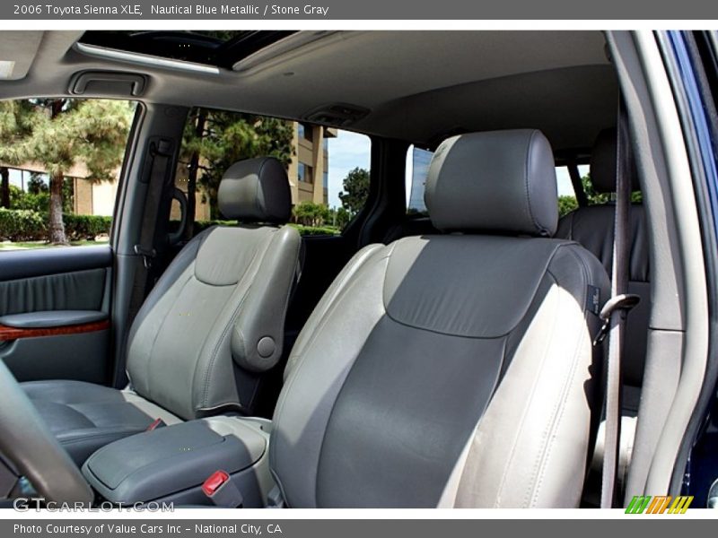 Nautical Blue Metallic / Stone Gray 2006 Toyota Sienna XLE