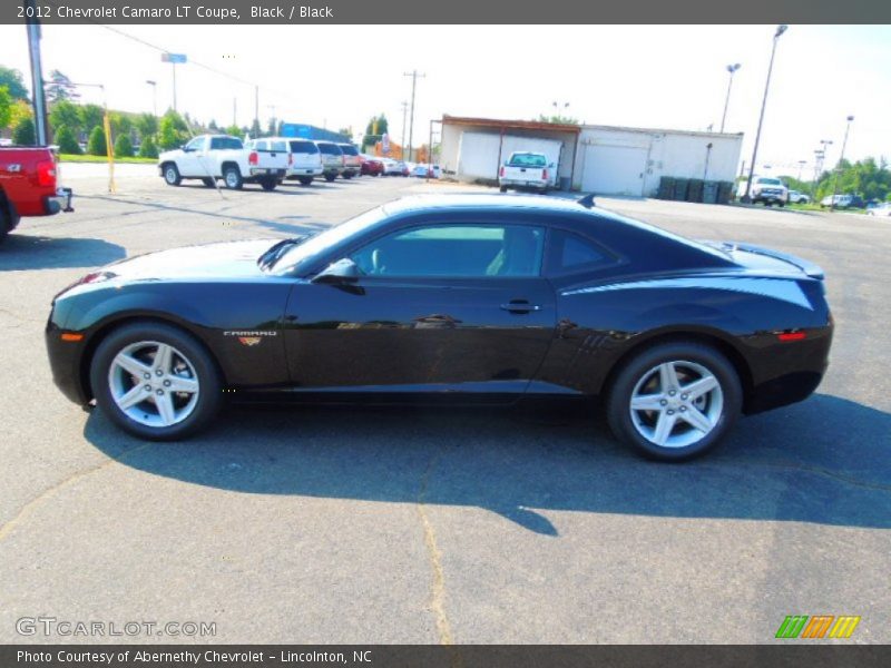 Black / Black 2012 Chevrolet Camaro LT Coupe