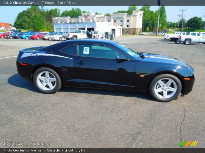 Black / Black 2012 Chevrolet Camaro LT Coupe