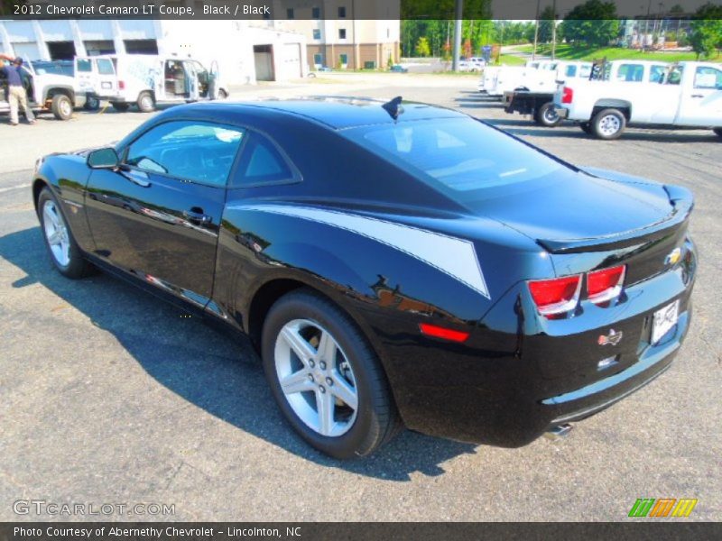 Black / Black 2012 Chevrolet Camaro LT Coupe