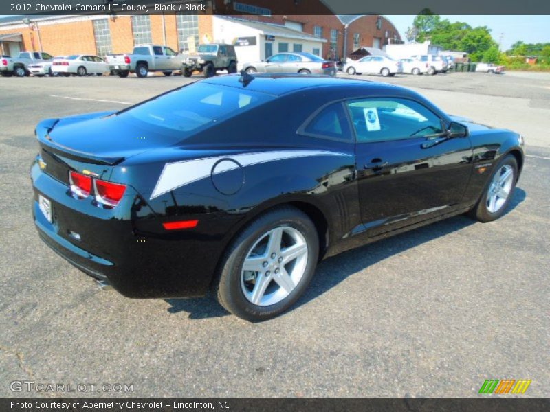 Black / Black 2012 Chevrolet Camaro LT Coupe