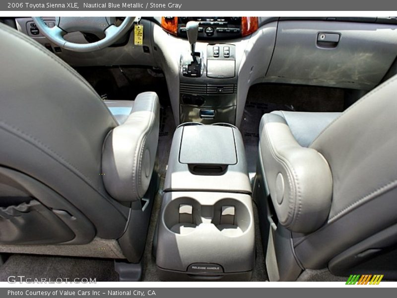 Nautical Blue Metallic / Stone Gray 2006 Toyota Sienna XLE