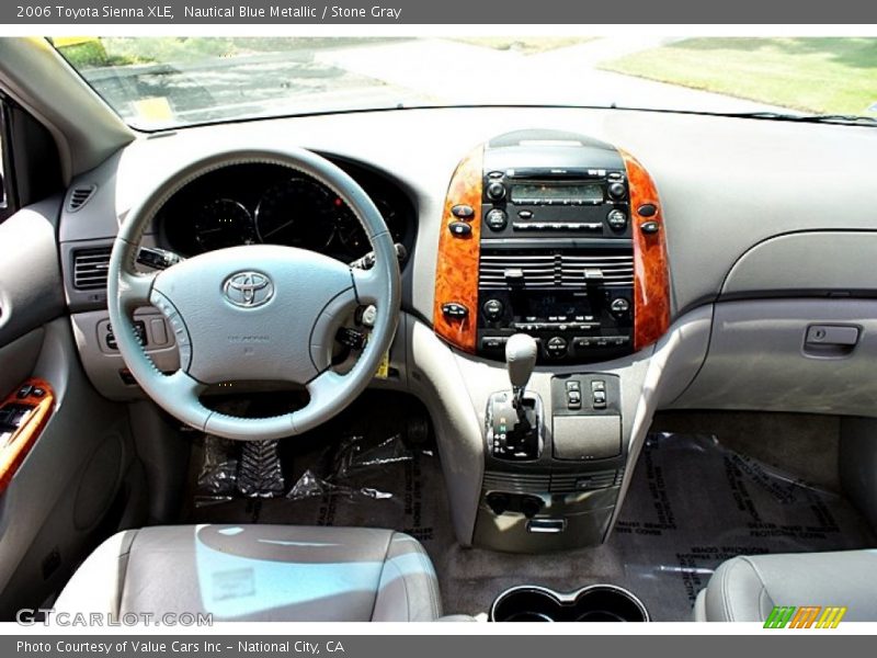 Nautical Blue Metallic / Stone Gray 2006 Toyota Sienna XLE