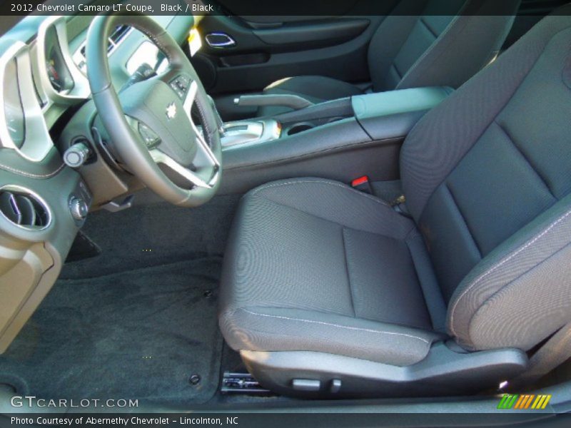 Black / Black 2012 Chevrolet Camaro LT Coupe