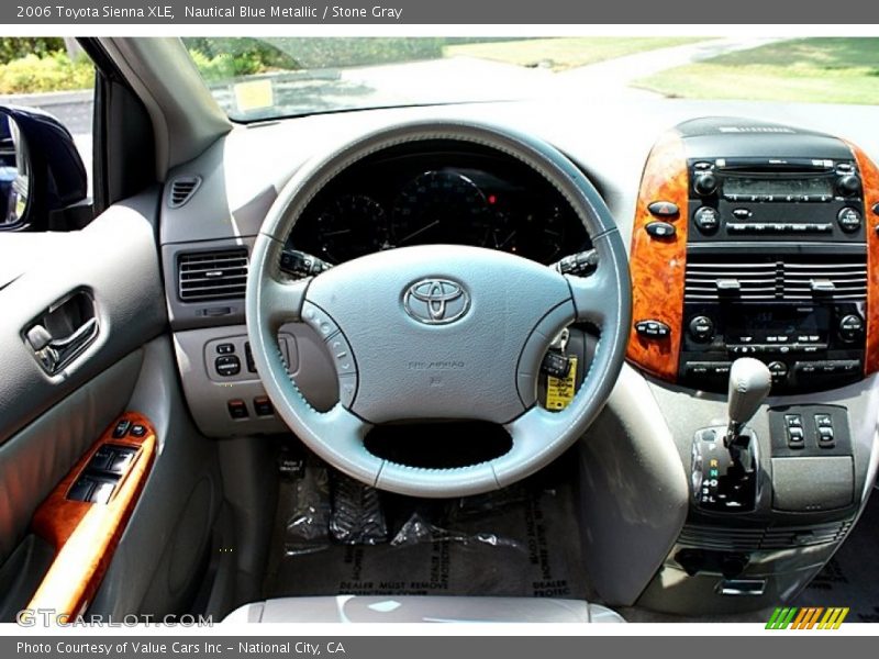 Nautical Blue Metallic / Stone Gray 2006 Toyota Sienna XLE