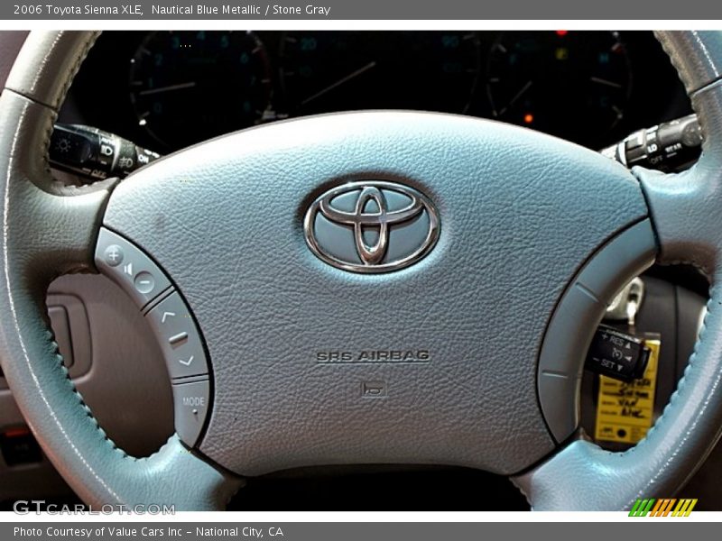 Nautical Blue Metallic / Stone Gray 2006 Toyota Sienna XLE
