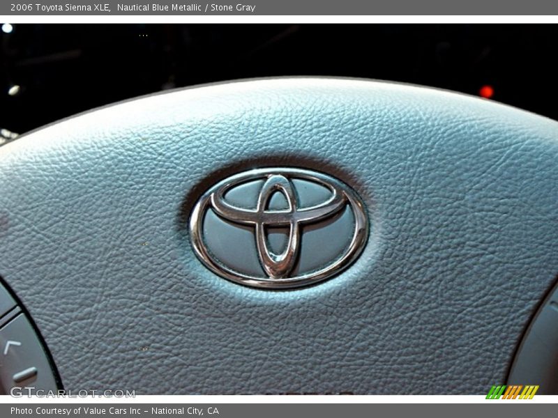 Nautical Blue Metallic / Stone Gray 2006 Toyota Sienna XLE