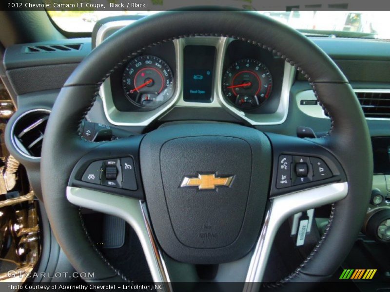 Black / Black 2012 Chevrolet Camaro LT Coupe