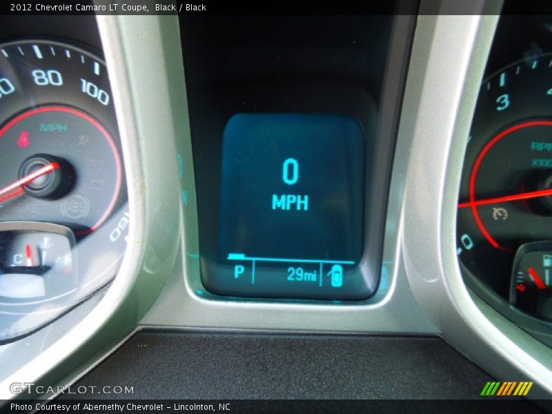 Black / Black 2012 Chevrolet Camaro LT Coupe