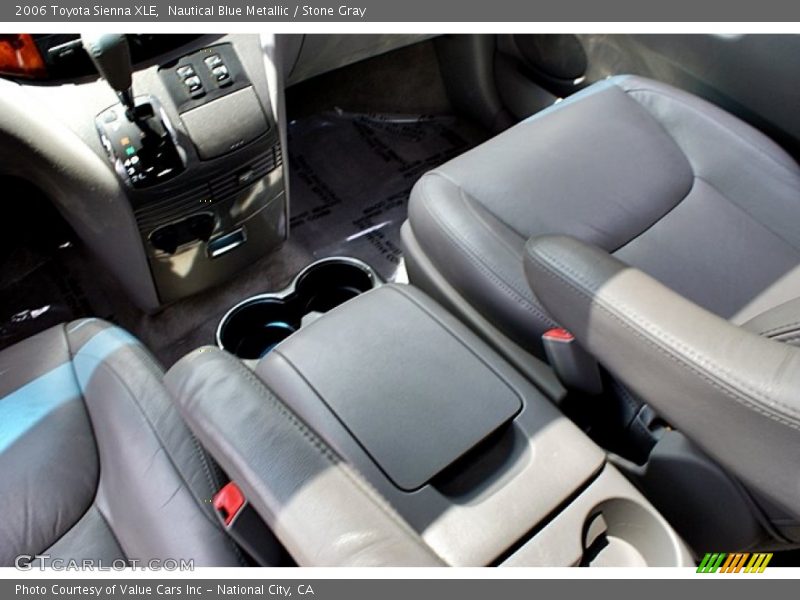 Nautical Blue Metallic / Stone Gray 2006 Toyota Sienna XLE