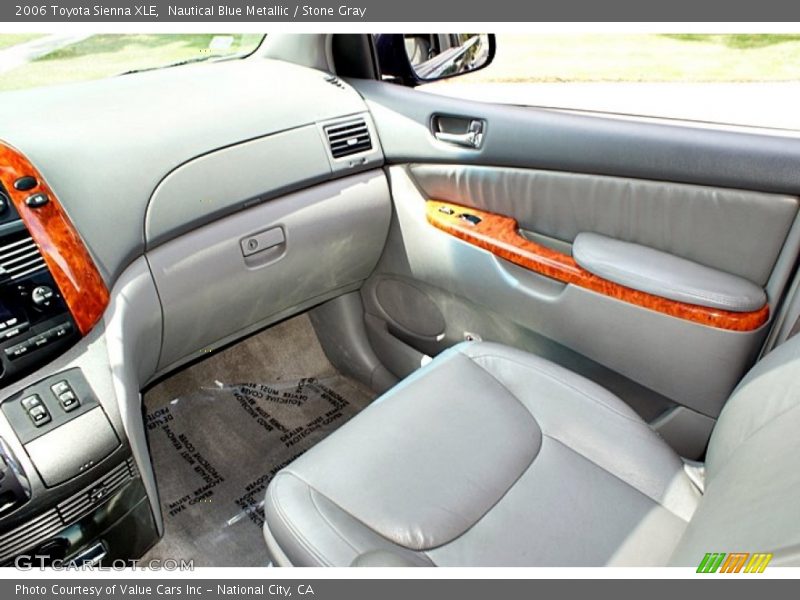 Nautical Blue Metallic / Stone Gray 2006 Toyota Sienna XLE