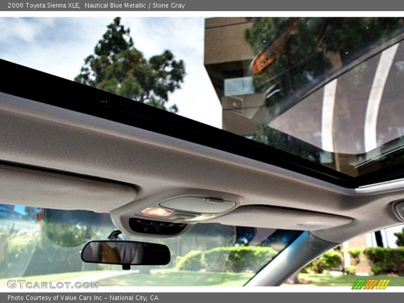 Nautical Blue Metallic / Stone Gray 2006 Toyota Sienna XLE