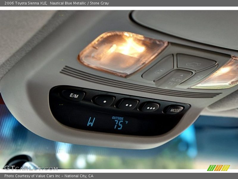 Nautical Blue Metallic / Stone Gray 2006 Toyota Sienna XLE