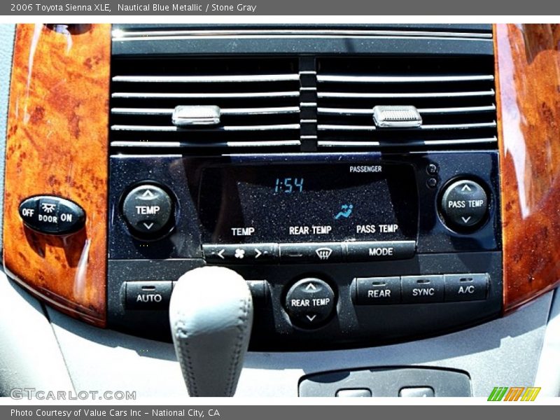 Nautical Blue Metallic / Stone Gray 2006 Toyota Sienna XLE